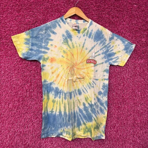 RIPNDIP Smokin Lord Nermal Tie Dye T-Shirt Small - Picture 1 of 4